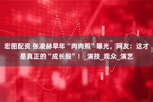 宏图配资 张凌赫早年“肉肉照”曝光,网友:这才是真正的“成长股”!_演技_观众_演艺